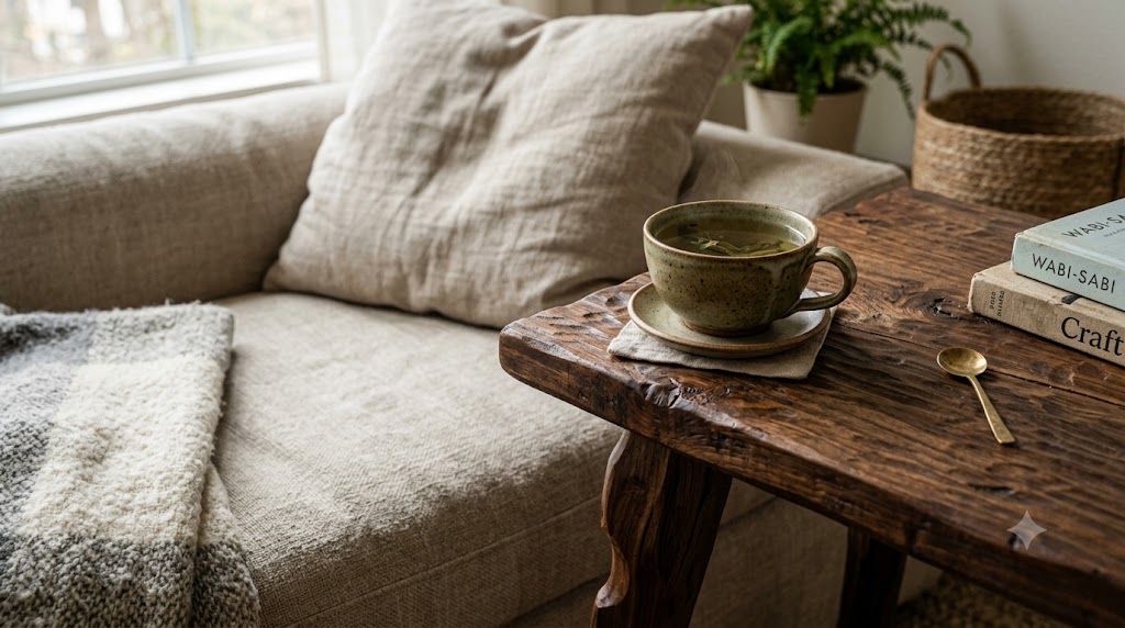 Hand-Carved Dark Walnut Stools as Accent Tables